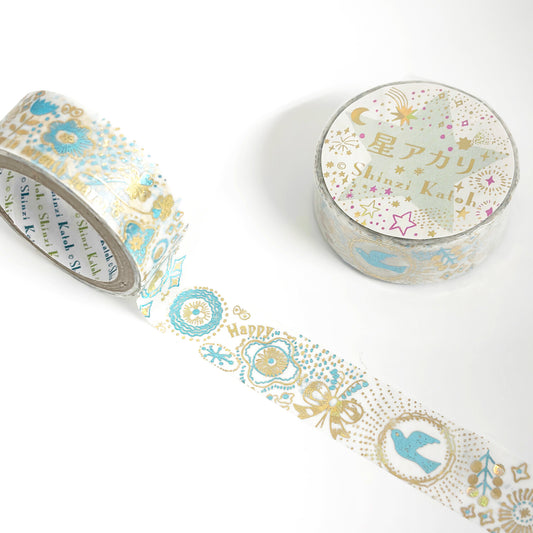 SEAL-DO Shinzi Katoh Washi Tape - Starlight Series - Seventh Heaven
