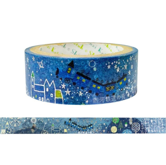 SEAL-DO - Shinzi Katoh - Washi Tape - Magic Lantern Museum Series 1 - Night on the Galactic Railroad 3