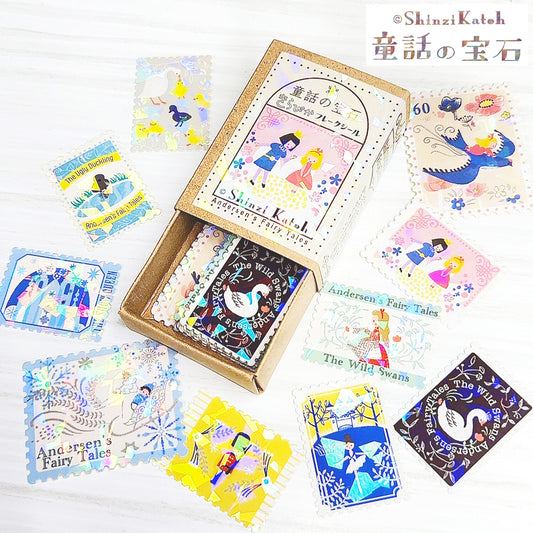 SEAL-DO Shinzi Katoh - Fairy Tales Flake Stickers - Andersen's Fairy Tales 1