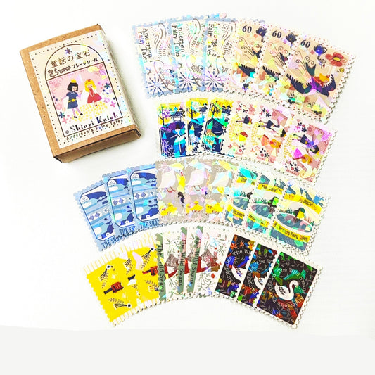 SEAL-DO Shinzi Katoh - Fairy Tales Flake Stickers - Andersen's Fairy Tales 1
