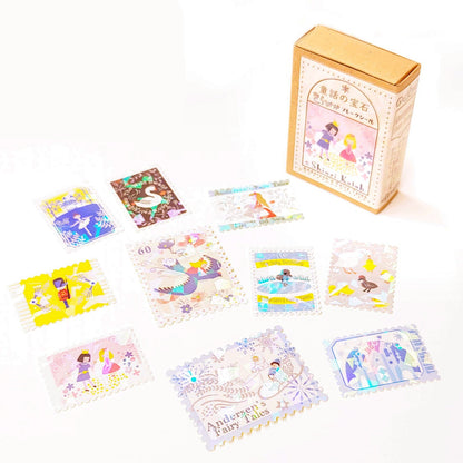 SEAL-DO Shinzi Katoh - Fairy Tales Flake Stickers - Andersen's Fairy Tales 1