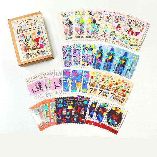 SEAL-DO Shinzi Katoh - Fairy Tales Flake Stickers - Grimm's Fairy Tales 2