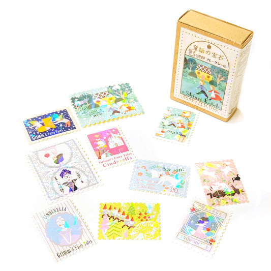 SEAL-DO Shinzi Katoh - Fairy Tales Flake Stickers - Grimm's Fairy Tales 1