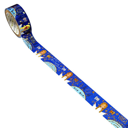 SEAL-DO Shinzi Katoh Washi Tape - Fairy Tales - Aesop's Fables - The Golden Axe and the Silver Axe