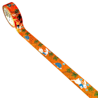 SEAL-DO Shinzi Katoh Washi Tape - Fairy Tales - Aesop's Fables - The Tortoise and the Hare