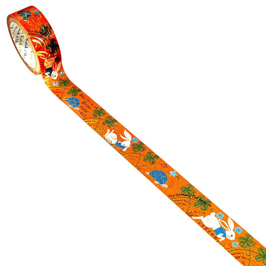 SEAL-DO Shinzi Katoh Washi Tape - Fairy Tales - Aesop's Fables - The Tortoise and the Hare