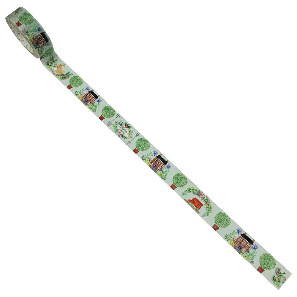 SEAL-DO Shinzi Katoh Washi Tape - My Heavenly Garden - Garden Letter