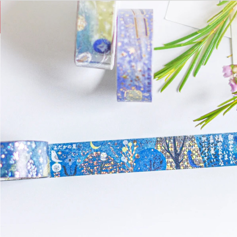 SEAL-DO Shinzi Katoh Washi Tape - The Nighthawk Star 3