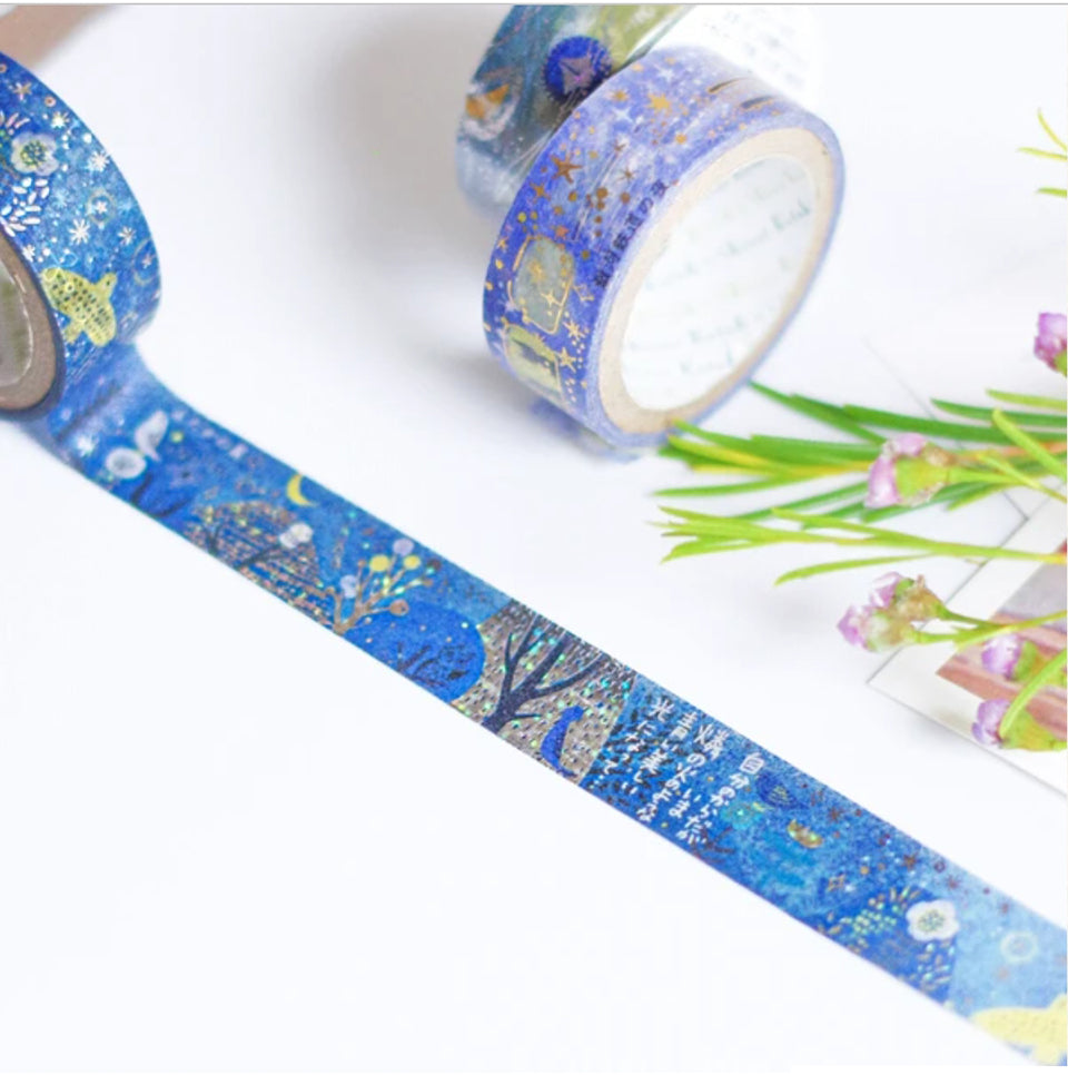 SEAL-DO Shinzi Katoh Washi Tape - The Nighthawk Star 3