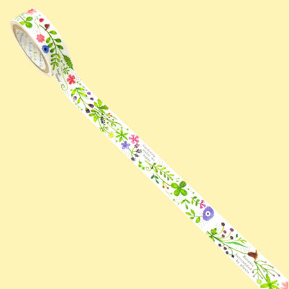 SEAL-DO Shinzi Katoh Banana Paper Washi Tape - Botanic Garden