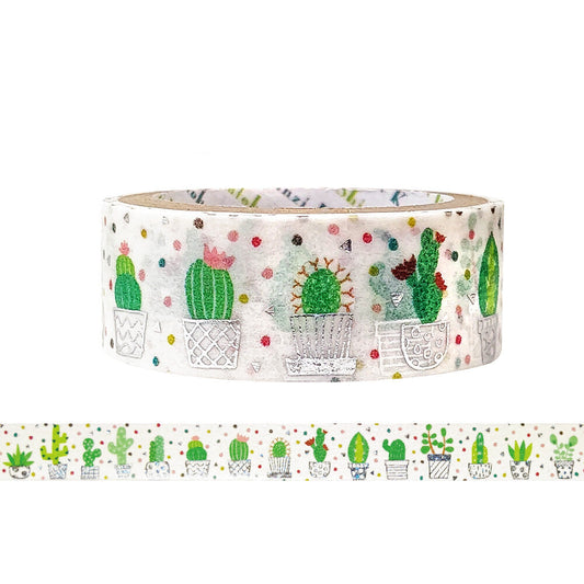 SEAL-DO Shinzi Katoh Washi Tape - Cactus Garden