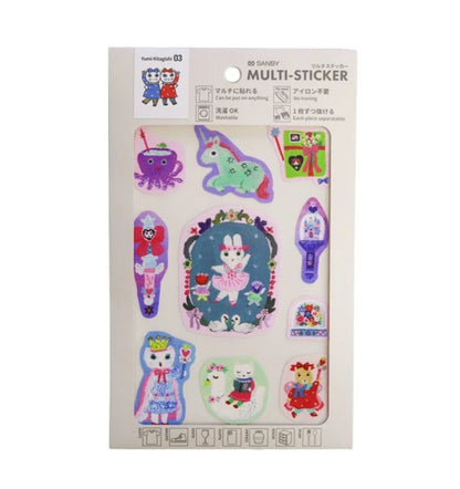 Sanby x Yumi Kitagishi Collaboration - Multi-Stickers - Fantasy Time