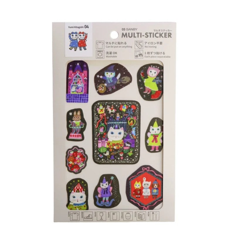 Sanby x Yumi Kitagishi Collaboration - Multi-Stickers - Magical Time