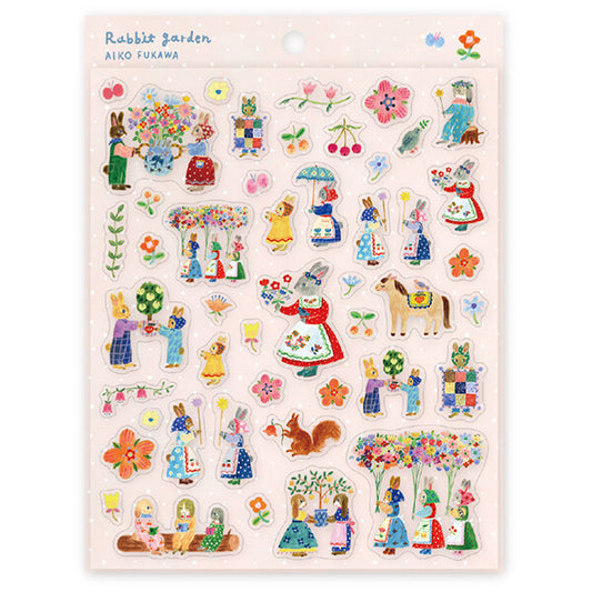 Cozyca - Aiko Fukawa - Rabbit Garden Stickers