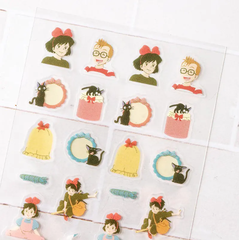Studio Ghibli - Schedule Seal Planner Stickers - Kiki's Delivery Service