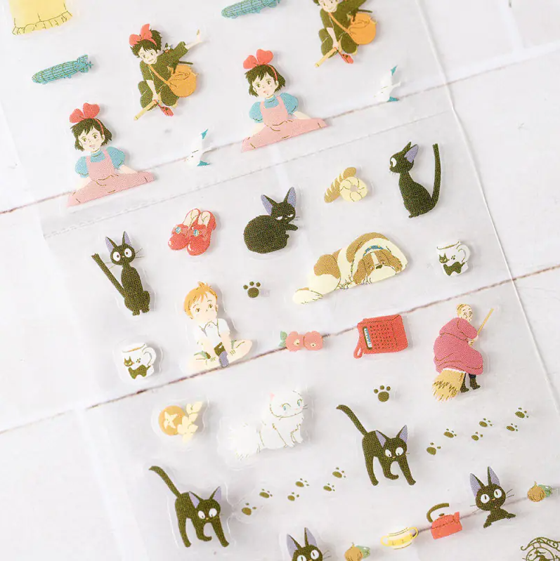 Studio Ghibli - Schedule Seal Planner Stickers - Kiki's Delivery Service
