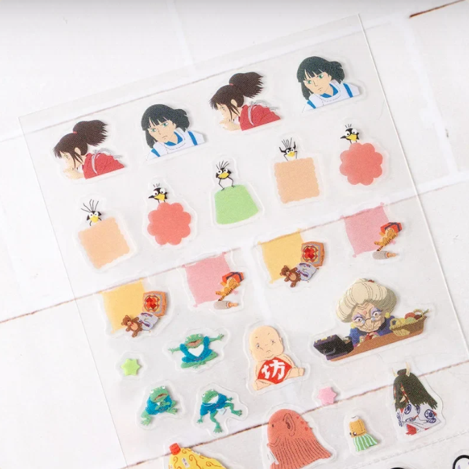 Studio Ghibli - Schedule Seal Planner Stickers - Spirited Away