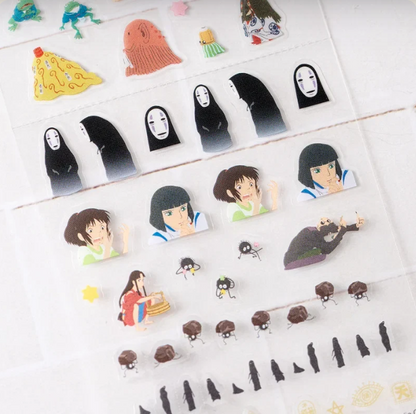 Studio Ghibli - Schedule Seal Planner Stickers - Spirited Away