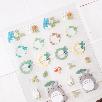 Studio Ghibli - Schedule Seal Planner Stickers - My Neighbor Totoro