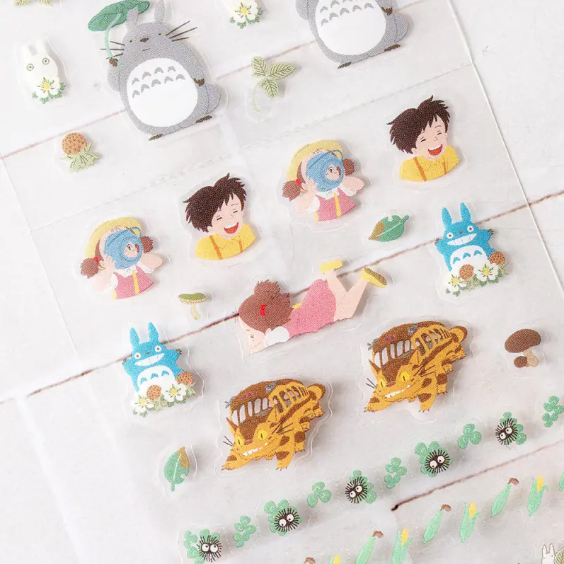 Studio Ghibli - Schedule Seal Planner Stickers - My Neighbor Totoro