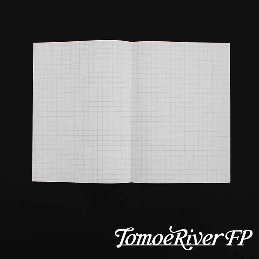 Tomoe River A5 Softcover Notebook - White Paper with 5mm Grid