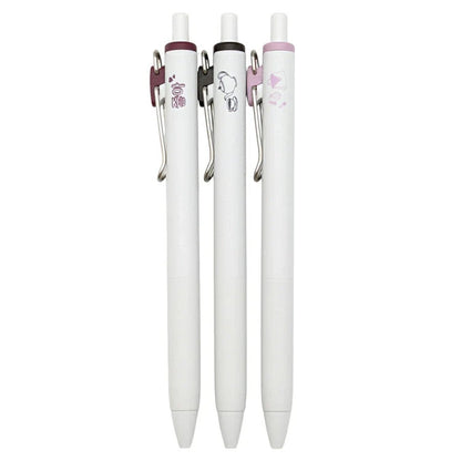 Uni-Ball One x Ena Kakuta - Limited Edition 0.38mm Gel Pens 3 Piece Set - Café