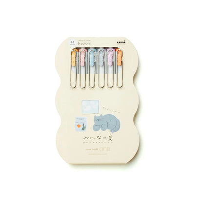 Uni-Ball One - Soft Colors Summer Edition - Limited Edition Gel Pens