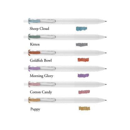 Uni-Ball One - Soft Colors Summer Edition - Limited Edition Gel Pens
