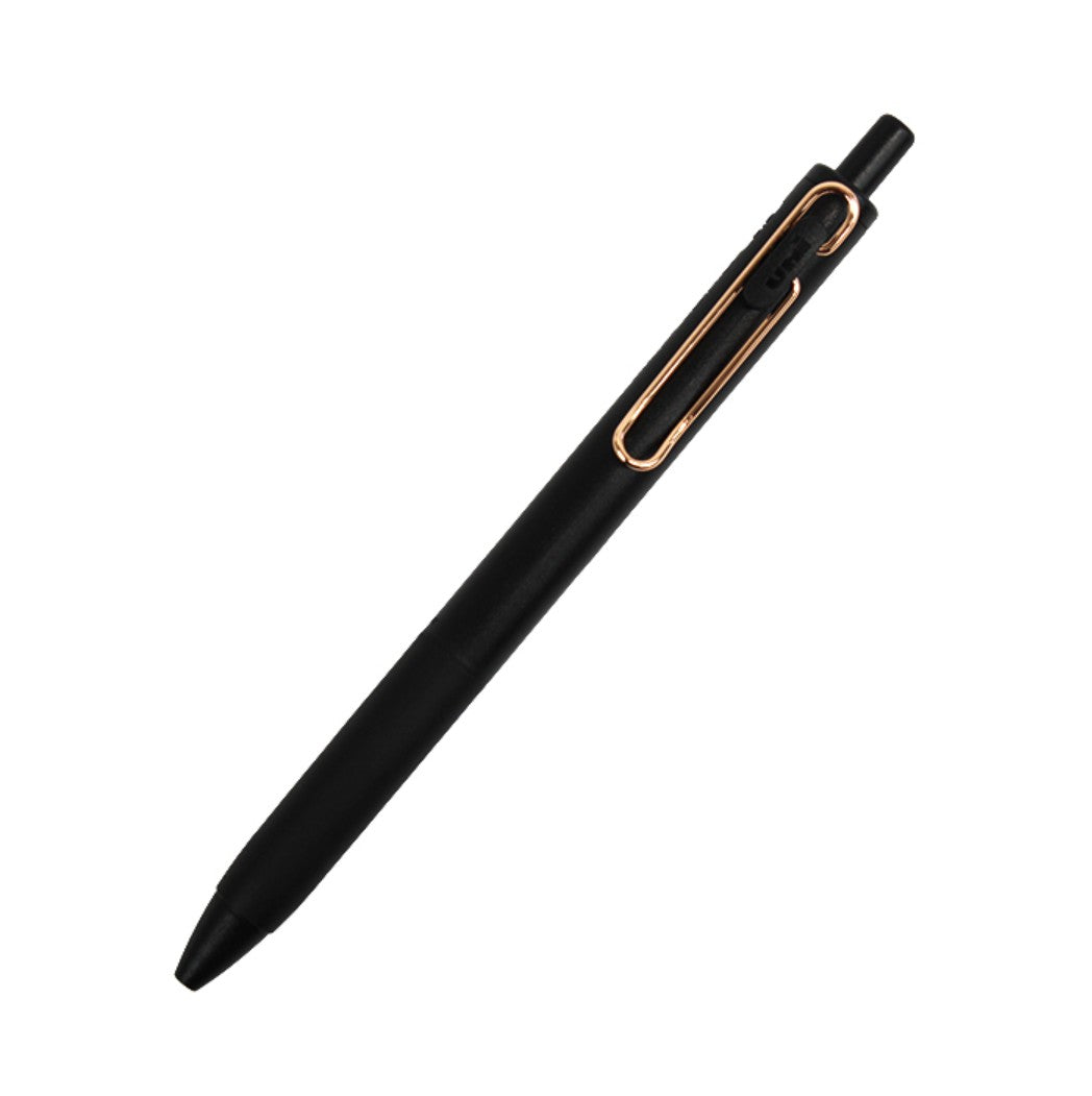 Uni-Ball One - Limited Edition Gel Pen - Rose Gold Clip - Black Ink