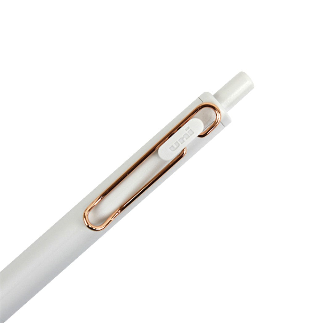Uni-Ball One - Limited Edition Gel Pen - Rose Gold Clip - Black Ink