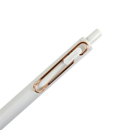 Uni-Ball One - Limited Edition Gel Pen - Rose Gold Clip - Black Ink