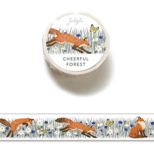 Washi Tape - Cheerful Forest - Fox