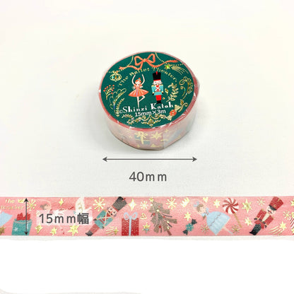 SEAL-DO Shinzi Katoh Washi Tape - The Ballet Theater - Nutcracker 2