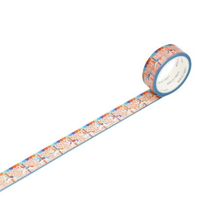 World Craft - Foil-Stamped Washi Tape - Merry-Go-Round