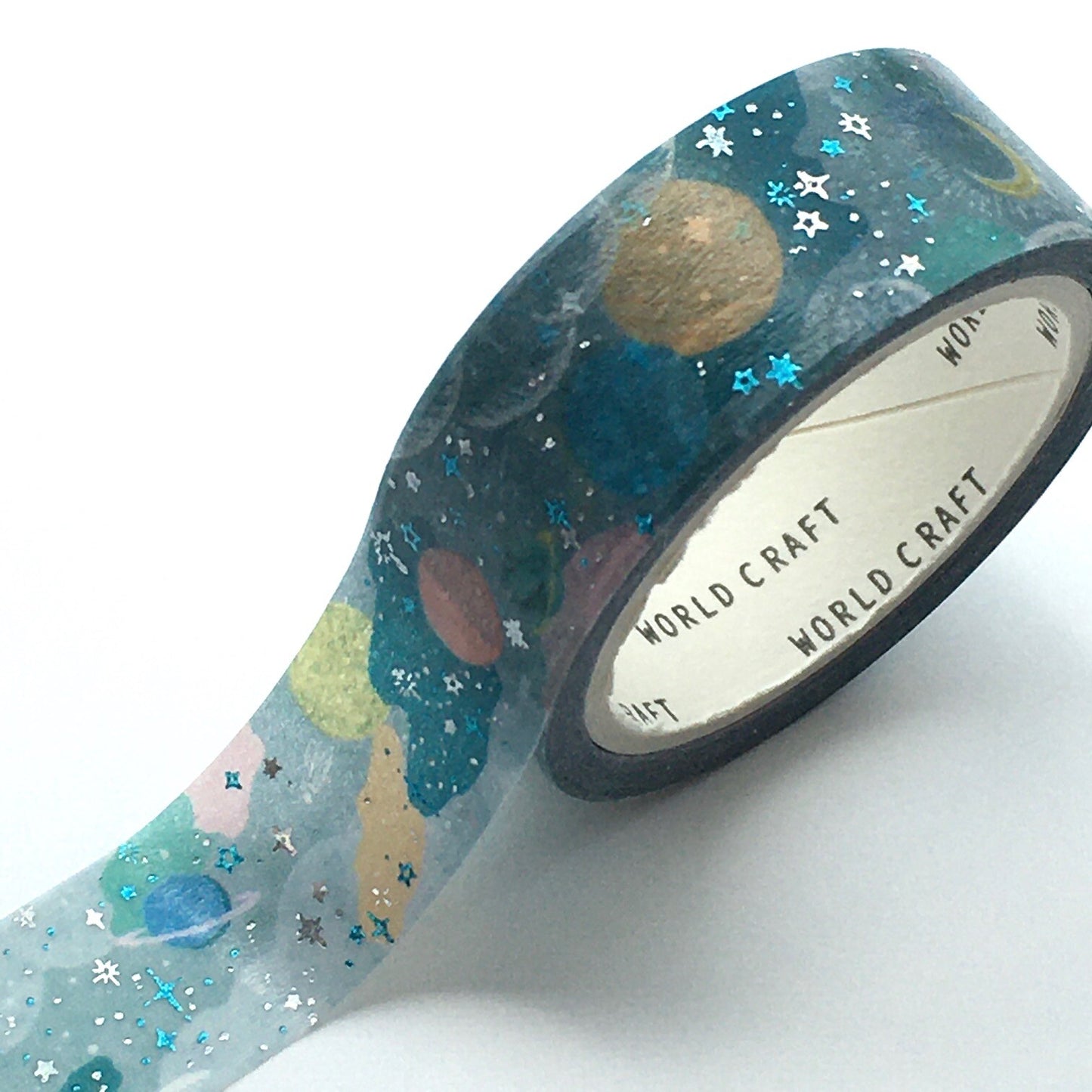 World Craft - Foil-Stamped Washi Tape - Planets