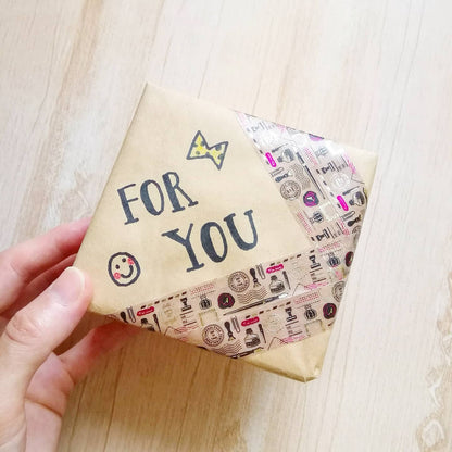 World Craft - Foil-Stamped Washi Tape - Stationery