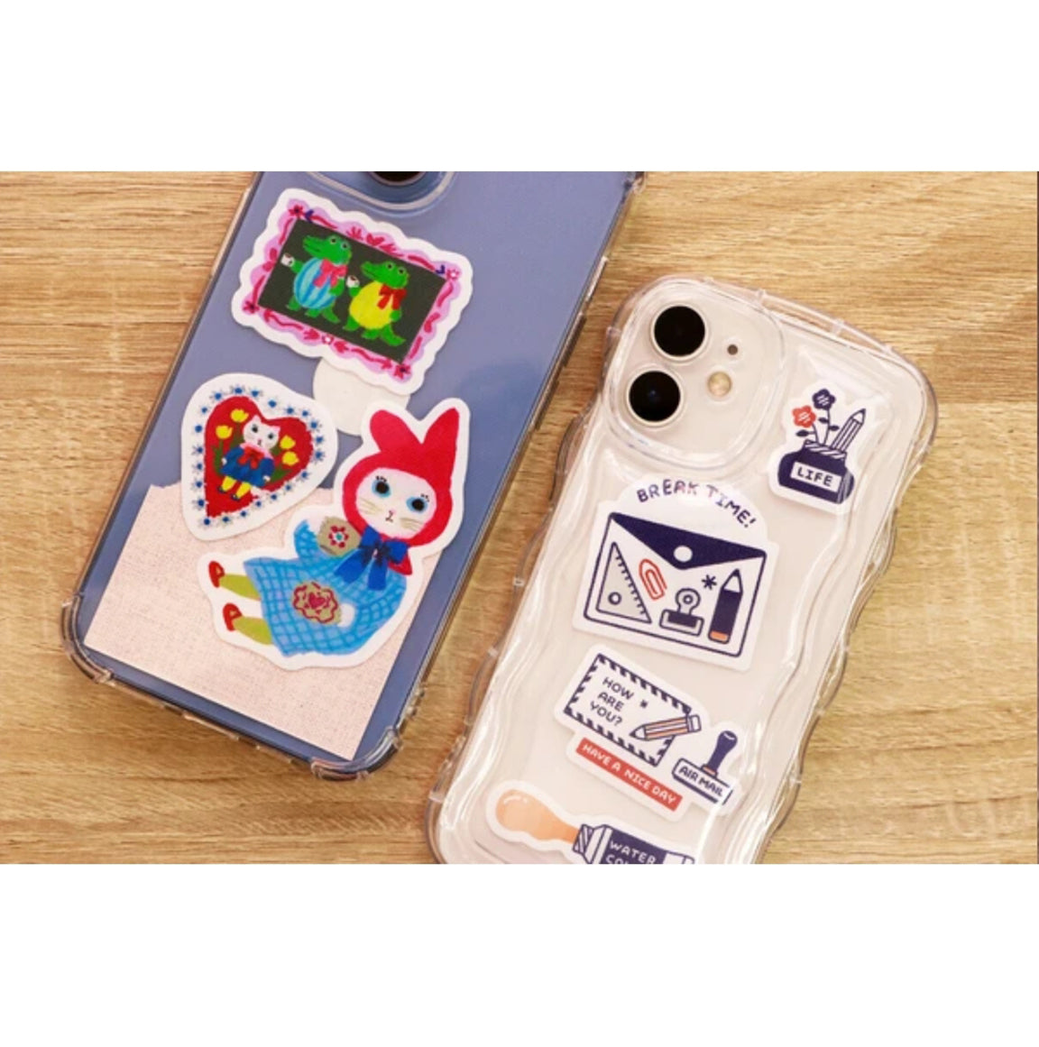 Sanby x Aiko Fukawa Collaboration - Multi-Stickers - Hug Time