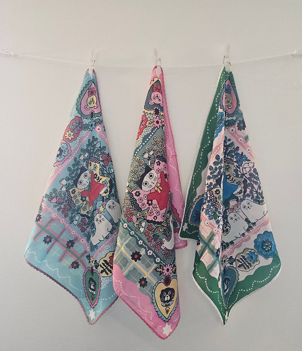Yumi Kitagishi - Summer Fairy Bandana - Green