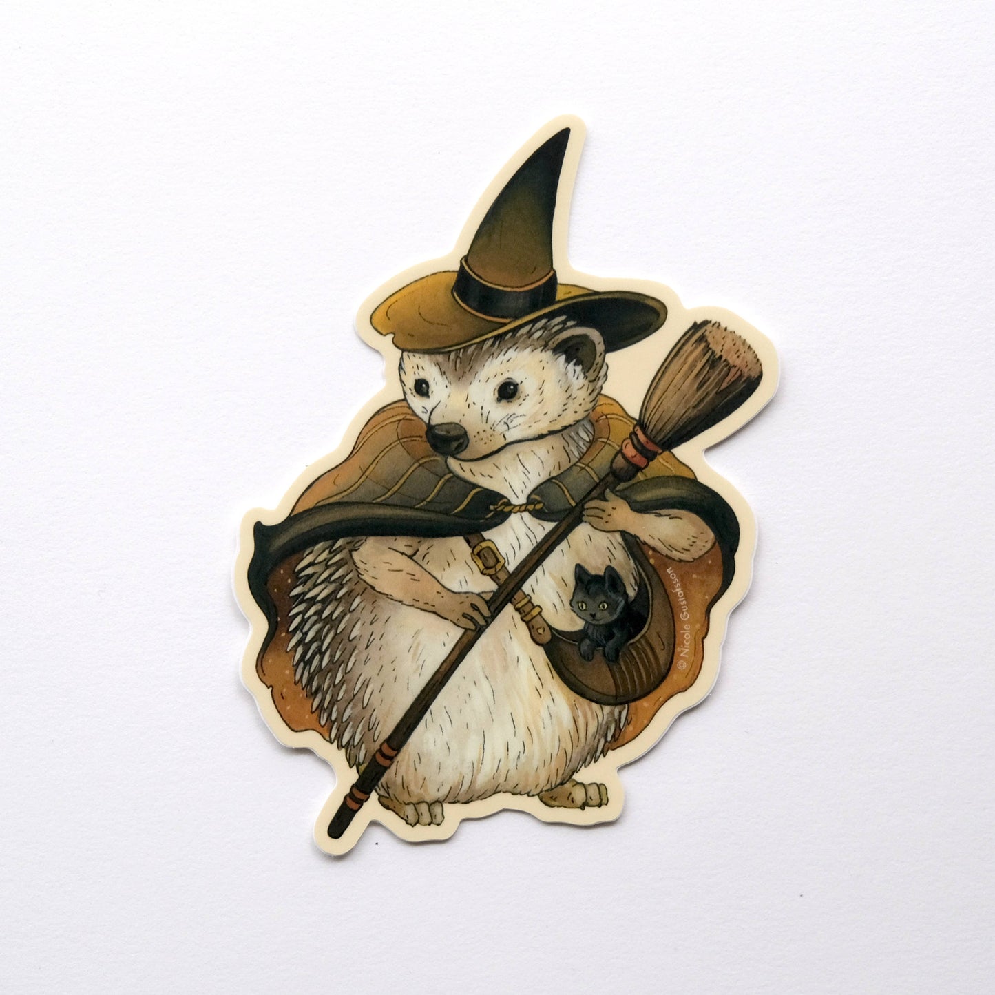 Nimasprout - Sticker - Hedgehog Witch