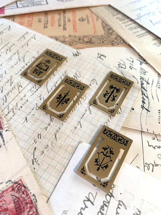 The Creeping Moon - Brass Page Markers - Fantasy Set