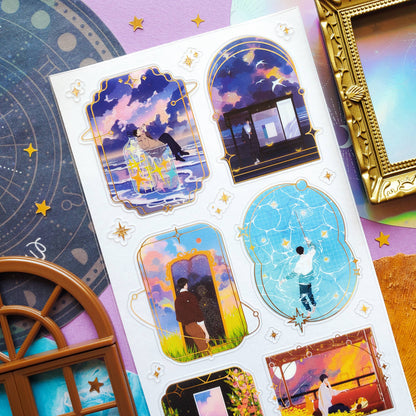 STICKII - Sticker Sheet - 9jedit - Beyond the Stars 1