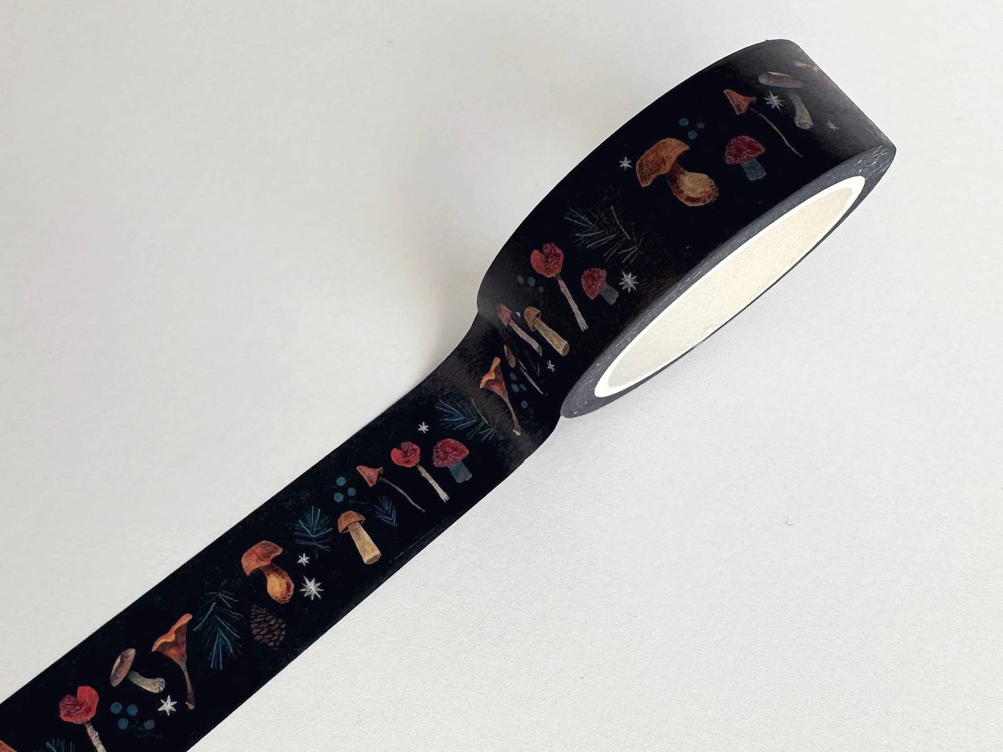 Book Moth Press - Washi Tape - Mushrooms in Autumn