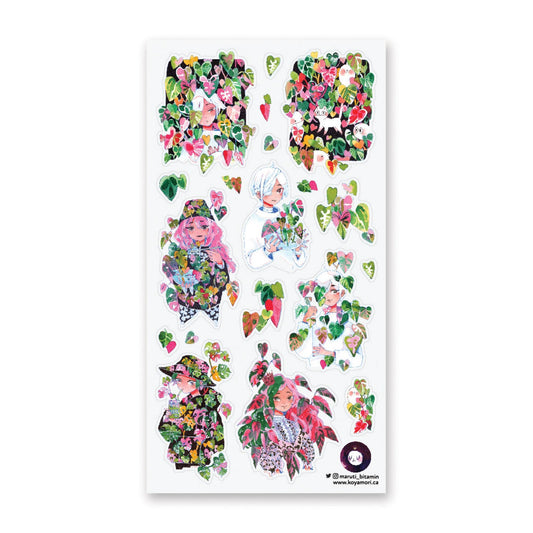 STICKII - Sticker Sheet - Maruti Bitamin - One With Nature