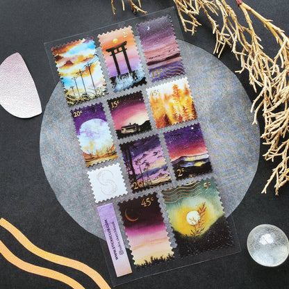 STICKII - Sticker sheet - Suki's Sketchbook - After Sundown Stamps