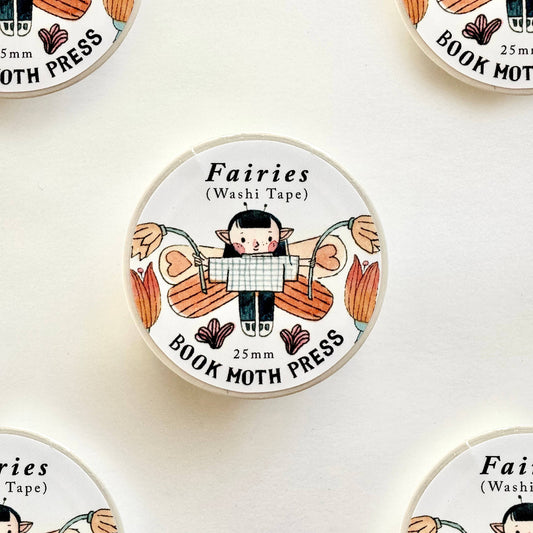 Book Moth Press - Washi Tape - Spring Fairies