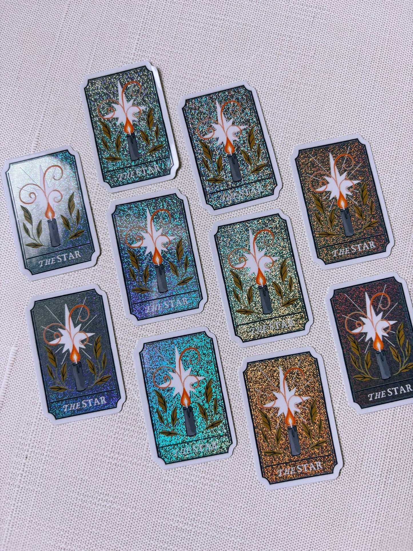Lantern Print Co. - Holographic Sticker - The Star Tarot Card