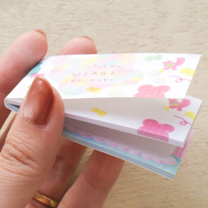Cozyca - One-Line Sticky Notes - Itoi Yuki - Usagi / Neko