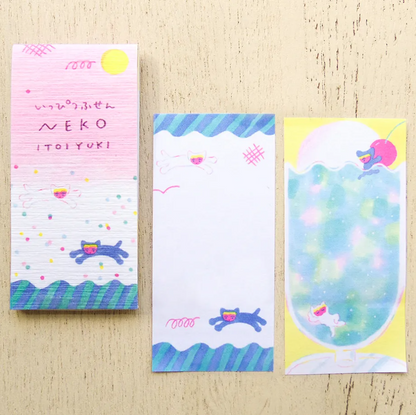 Cozyca - One-Line Sticky Notes - Itoi Yuki - Usagi / Neko