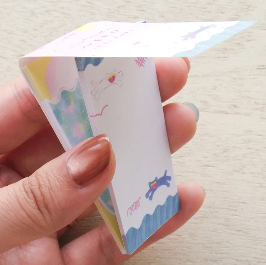 Cozyca - One-Line Sticky Notes - Itoi Yuki - Usagi / Neko