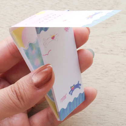 Cozyca - One-Line Sticky Notes - Itoi Yuki - Usagi / Neko